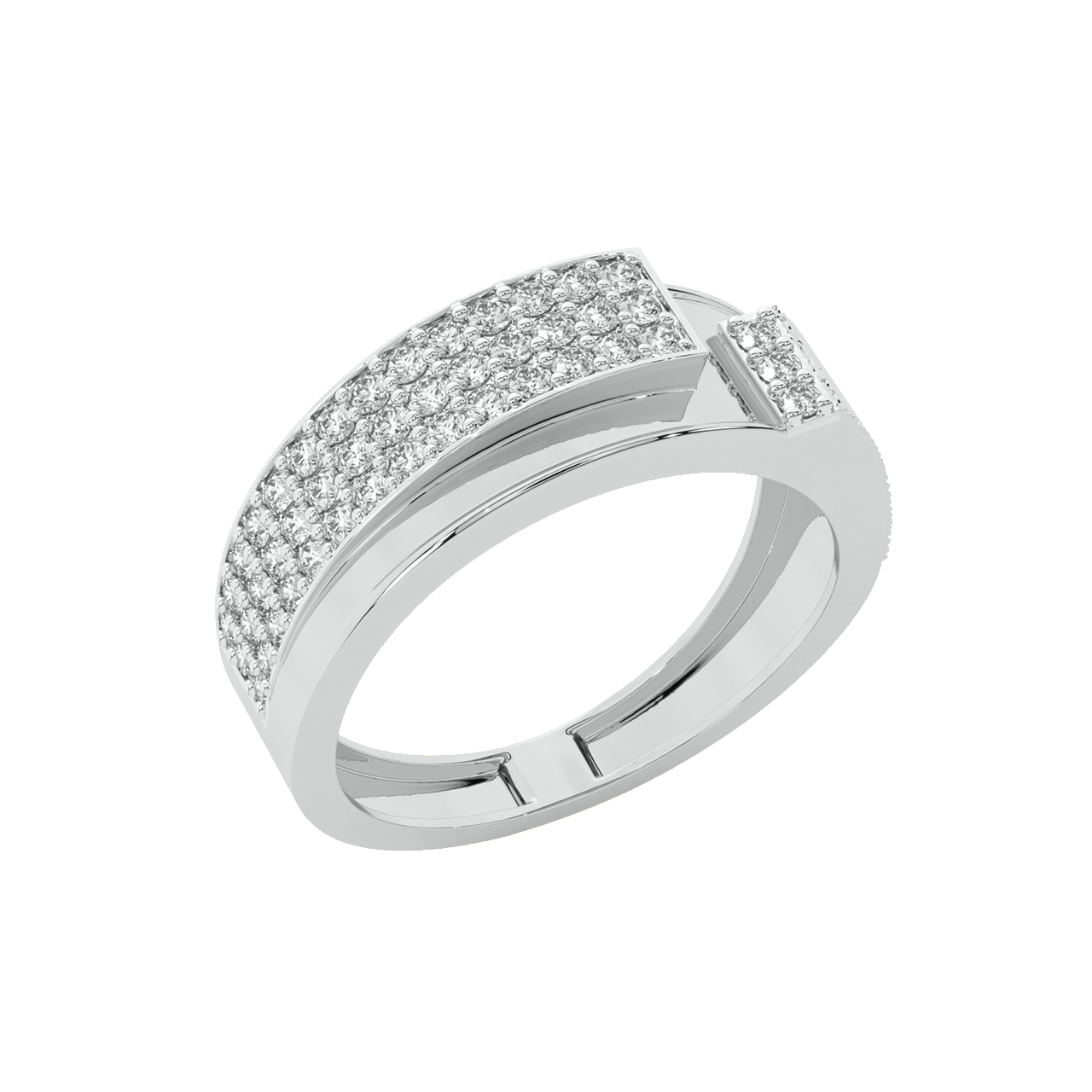 Carl Round Diamond Ring For Men